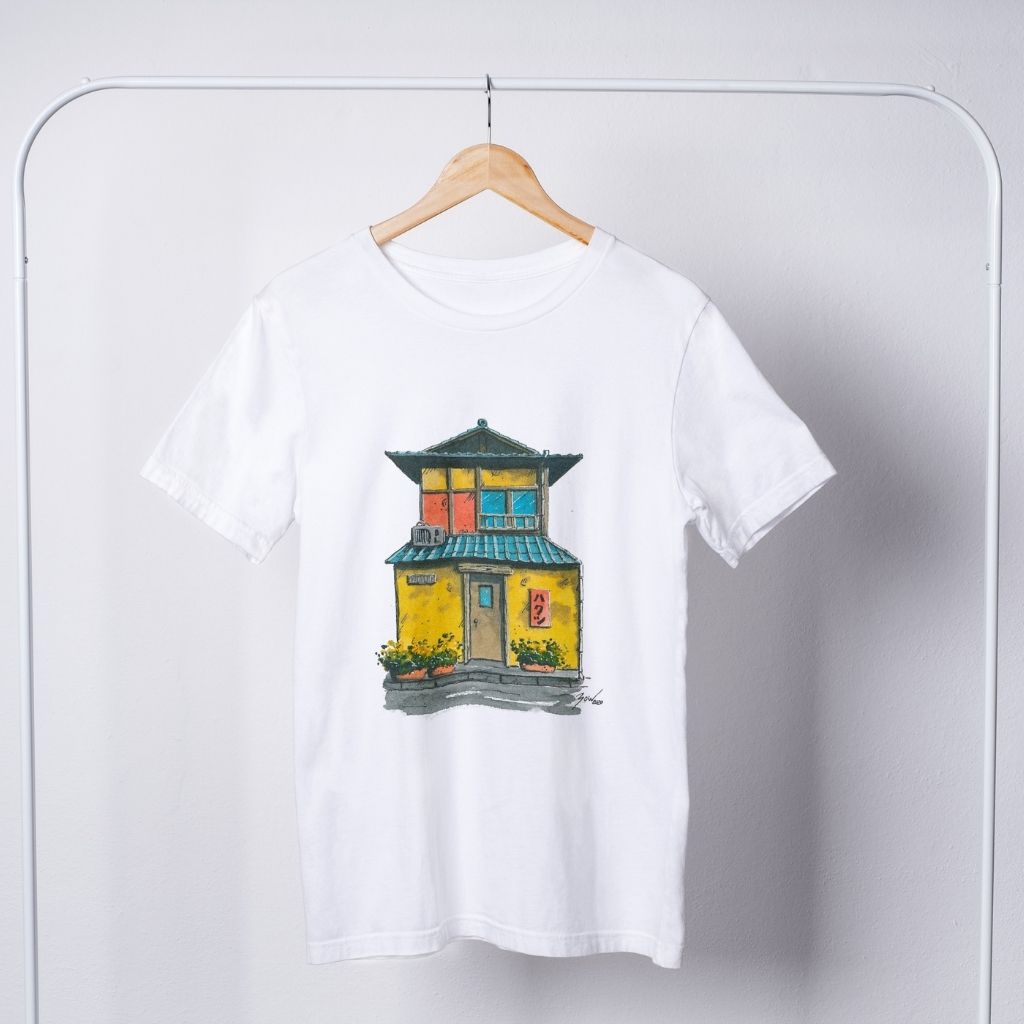 camiseta casa japo amarilla