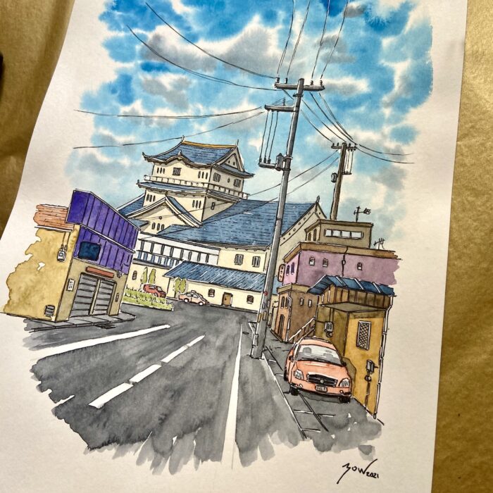calle en japon