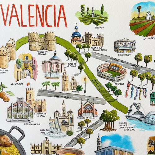 mapa valencia